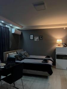 Ruang duduk di Beta House Apartments