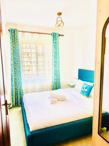 Katil atau katil-katil dalam bilik di Airb&b 1Br Rama oasis