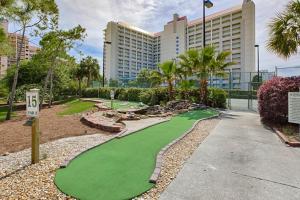 a miniature golf course in front of a resort at TOPS'L Tides 0207 in Destin