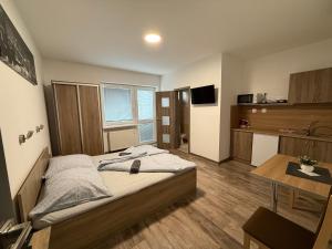 Postel nebo postele na pokoji v ubytování Apartmán Tereza