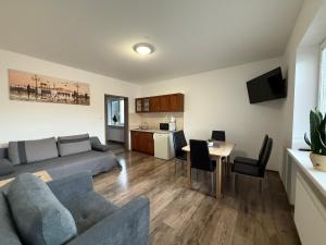 TV a/nebo společenská místnost v ubytování Apartmán Tereza