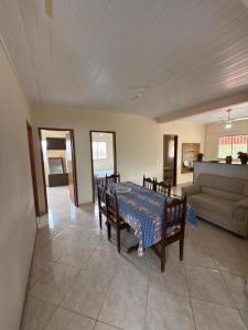 Χώρος καθιστικού στο Apartamento em Pontal do Ipiranga