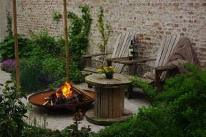 Zahrada ubytování B&B Canal Deluxe