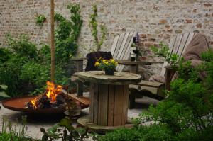 Zahrada ubytování B&B Canal Deluxe