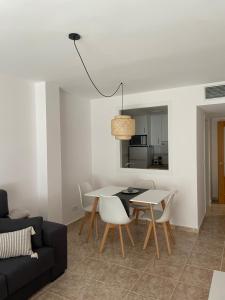 Χώρος καθιστικού στο Apartament Garbí