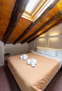 Voodi või voodid majutusasutuse Hotel Micolau toas
