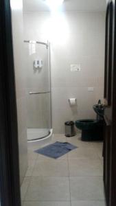 Um banheiro em Panama Hat Hostel