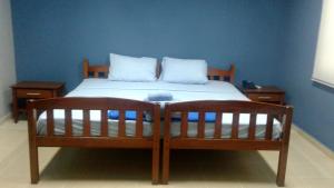 Cama ou camas em um quarto em Panama Hat Hostel