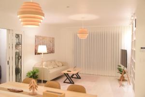Χώρος καθιστικού στο RoseBrickHouse