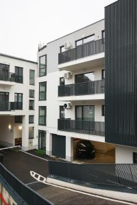 Μπαλκόνι ή βεράντα στο Luxury Landing 11 - centrally located accomodation with private parking Targu Mures