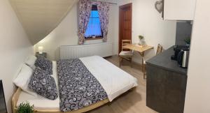 Postel nebo postele na pokoji v ubytování Apartmany215