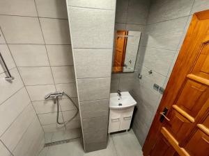 Koupelna v ubytování Apartmany215