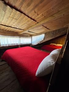 Postel nebo postele na pokoji v ubytování Cabañas Del Valle + 37 fotografií