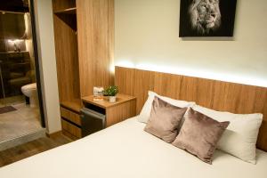 Uma cama ou camas num quarto em SkyHub