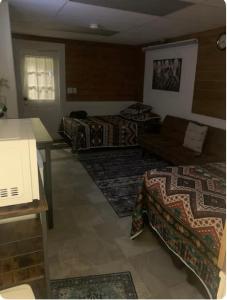 Posezení v ubytování Geraldton Rooms