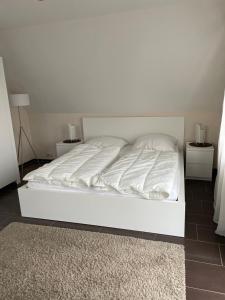 Katil atau katil-katil dalam bilik di Wohnung im Spessart +7 gambar