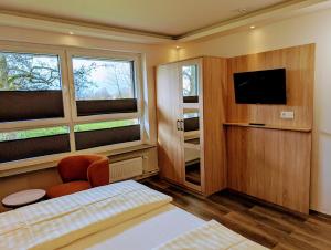 TV o dispositivi per l'intrattenimento presso Hotel Tausendschön