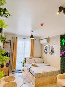 Posezení v ubytování Dream Spaces Condo