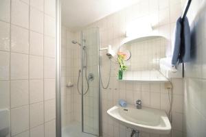 Koupelna v ubytování Hotel Haflhof