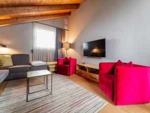TV a/nebo společenská místnost v ubytování Tauern Suites Mitterwirt TOP 122