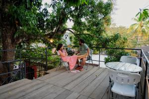 Balkon ili terasa u objektu Stella Hostal - Central Park