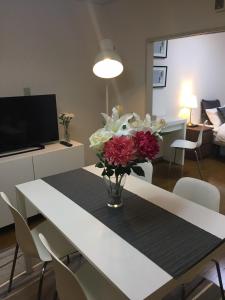TV a/nebo společenská místnost v ubytování Apartment in Narita 225