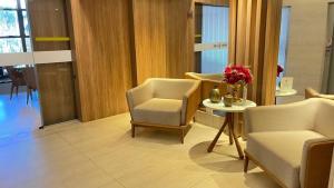 Posezení v ubytování Flat Apart Hotel Crystal Place