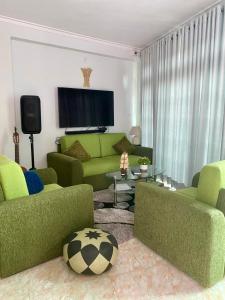 TV a/nebo společenská místnost v ubytování Grand Resort