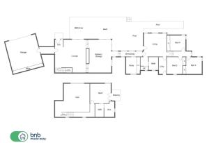 Půdorys ubytování Glenabbey - Lap & Plunge Pool, Close to Zoo