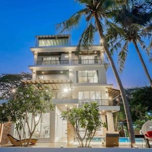 Το κτήριο όπου στεγάζεται  η βίλα