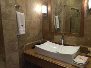 Koupelna v ubytování Taypikala Hotel Cusco