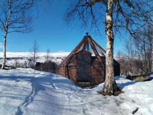 Hessdalen Ufocamp v zimě
