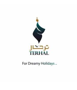 a logo for a referral center for charity holidays at Terhal Hotel Suites in Hail