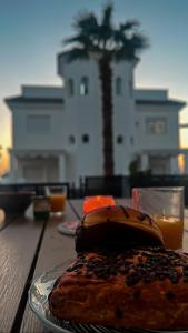 Mad i villaen eller i nærheden