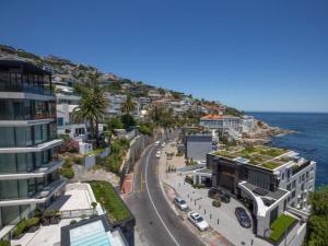 an aerial view of a city with the ocean at Aurum 501 and 101 in Cape Town