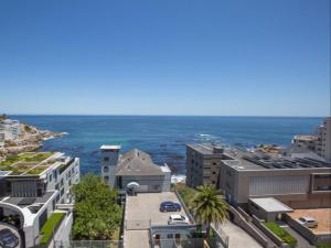 an aerial view of a city and the ocean at Aurum 501 and 101 in Cape Town