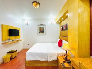 Μια τηλεόραση ή/και κέντρο ψυχαγωγίας στο Moon Hotel 56 Truong Cong Giai