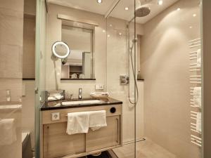 Ein Badezimmer in der Unterkunft Hotel Reppert