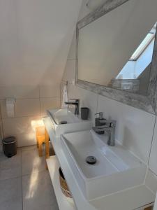 Kúpeľňa v ubytovaní Beck's Borveranda Palkonya