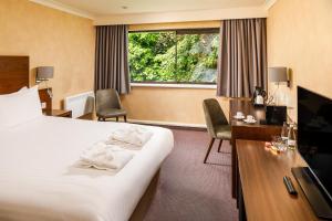 TV o dispositivi per l'intrattenimento presso Mercure Livingston Hotel