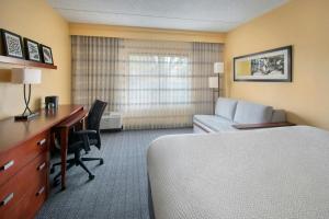 Voodi või voodid majutusasutuse Courtyard by Marriott Mt. Laurel toas