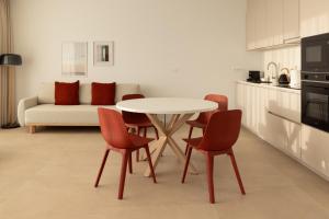 Pure Sea Apartments Villajoyosa的休息区
