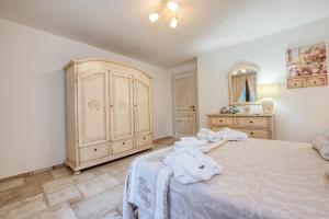 Ένα ή περισσότερα κρεβάτια σε δωμάτιο στο Villa Barastula, confort e relax