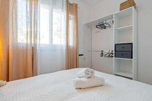 Voodi või voodid majutusasutuse Hauzify I Cases Olivella toas