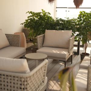 AVA Hotel Chandigarh Zirakpur的休息区