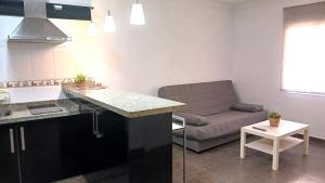 Køkken eller tekøkken på Rincón del mar