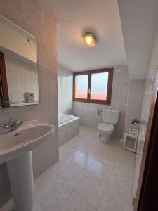 Koupelna v ubytování Hostal Legaz