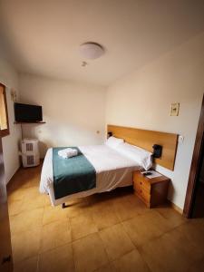 Postel nebo postele na pokoji v ubytování Hostal Legaz