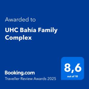 a screenshot of a ufc balilla family complex at UHC Bahia Family Complex in Salou