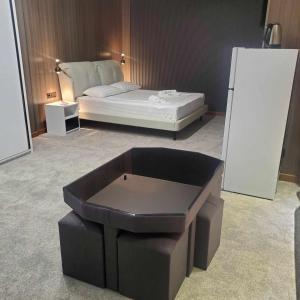 Letto o letti in una camera di Elite Hotel Kobuleti